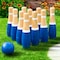 Toy Time Lawn Bowling Game/Skittle Ball for Indoor / Outdoor with Pins, Balls, Bag for Kids, Adults (8 Inch) 878639HYH - alternate 1